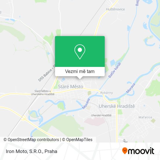 Iron Moto, S.R.O. mapa
