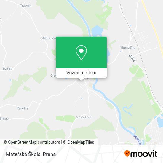 Mateřská Škola mapa