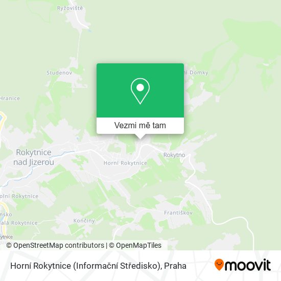 Horní Rokytnice (Informační Středisko) mapa
