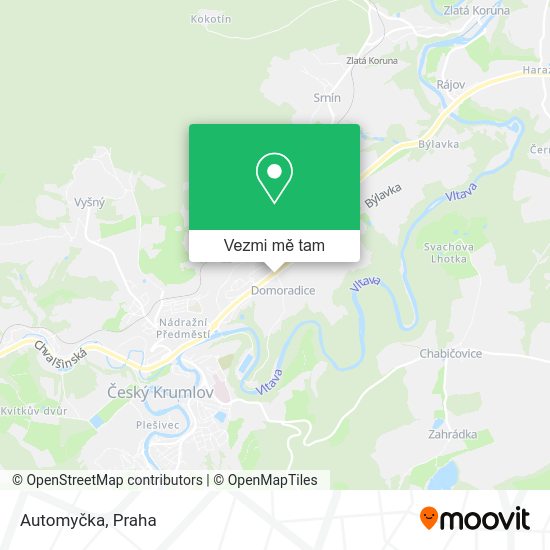 Automyčka mapa