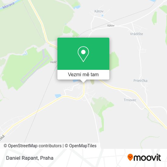 Daniel Rapant mapa