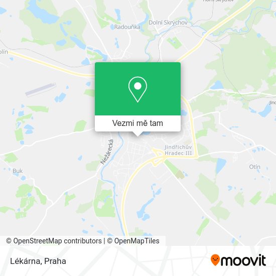 Lékárna mapa