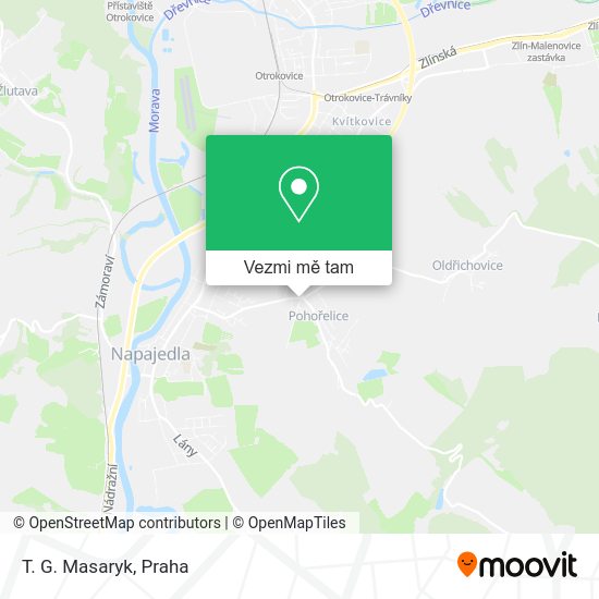 T. G. Masaryk mapa