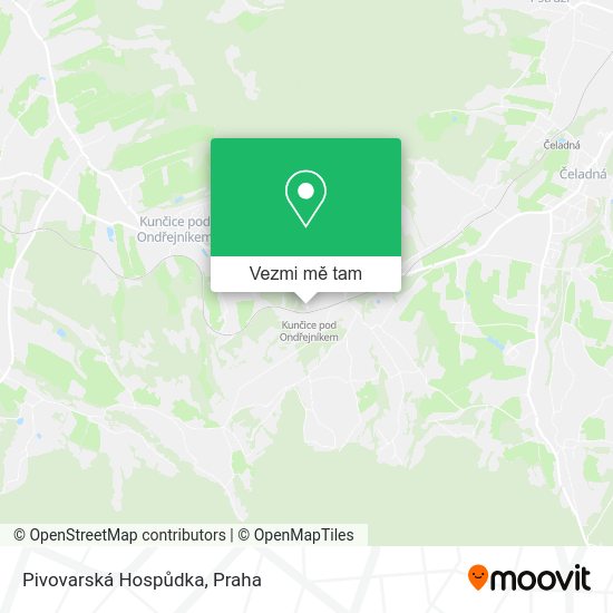 Pivovarská Hospůdka mapa