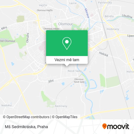 Mš Sedmikráska mapa