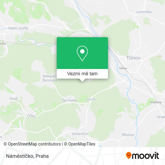 Náměstíčko mapa