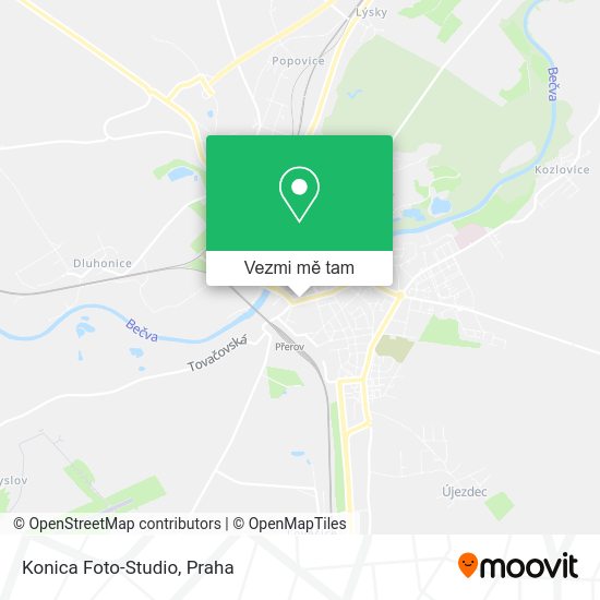 Konica Foto-Studio mapa