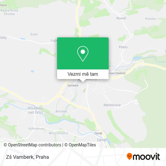 Zš Vamberk mapa