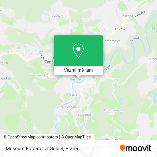 Museum Fotoateliér Seidel mapa