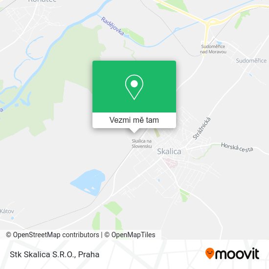 Stk Skalica S.R.O. mapa