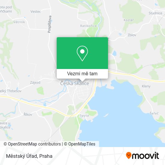 Městský Úřad mapa