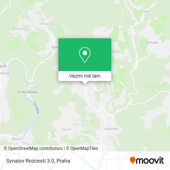 Synalov Rozcestí 3.0 mapa