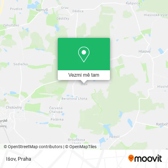 Išov mapa