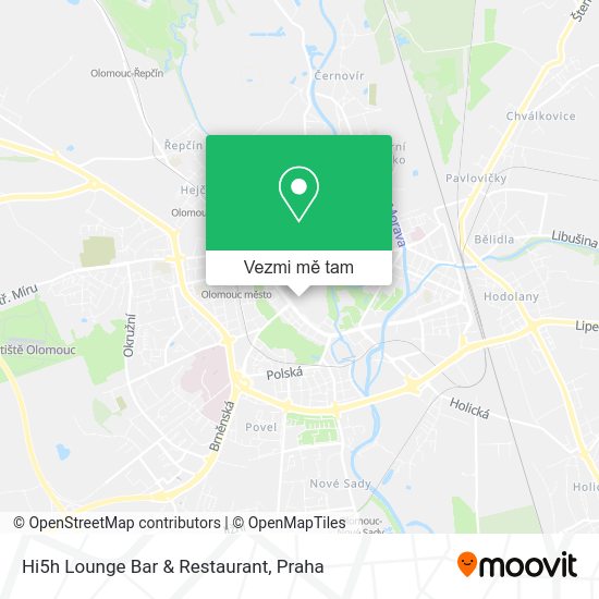 Hi5h Lounge Bar & Restaurant mapa