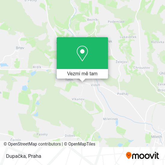 Dupačka mapa