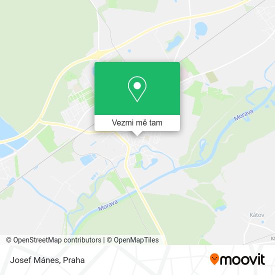 Josef Mánes mapa