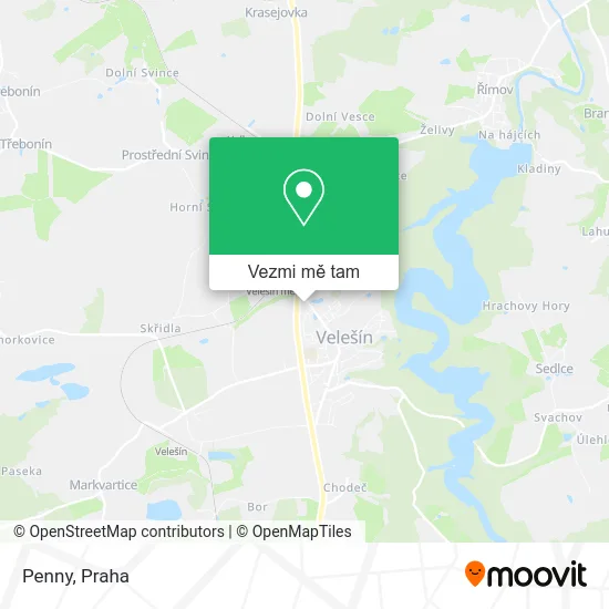 Penny mapa
