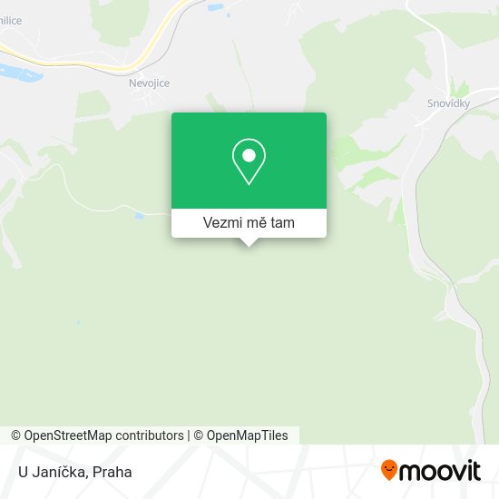 U Janíčka mapa