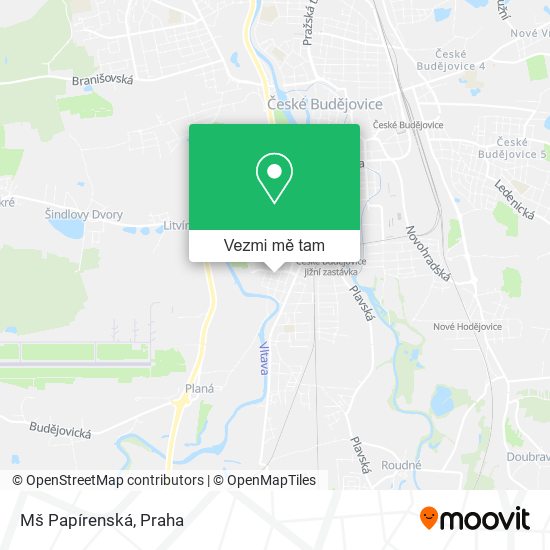 Mš Papírenská mapa