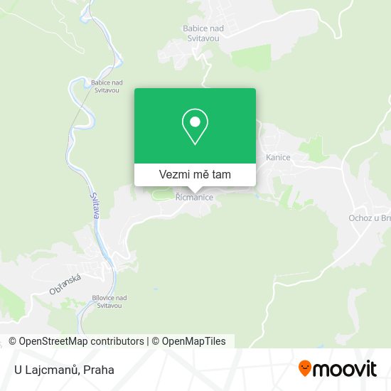 U Lajcmanů mapa