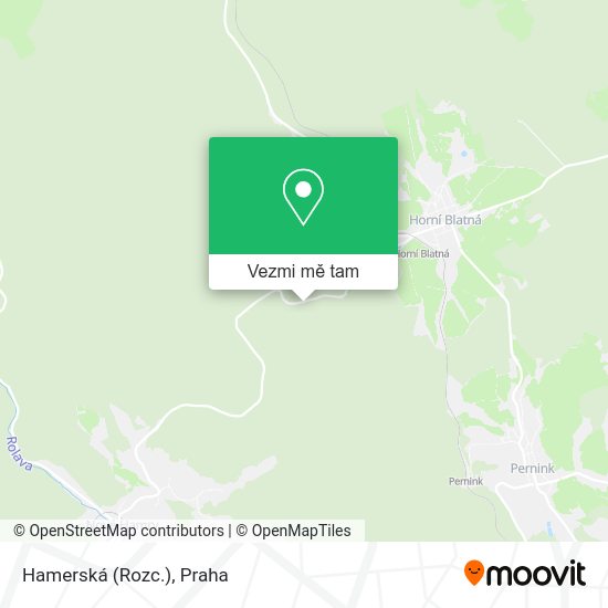 Hamerská (Rozc.) mapa