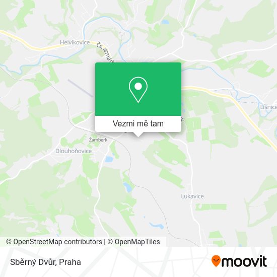 Sběrný Dvůr mapa