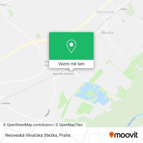 Neoveská Vinařská Stezka mapa