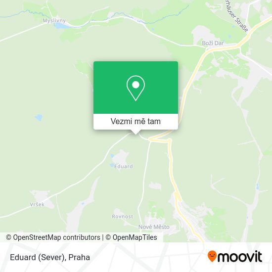 Eduard (Sever) mapa