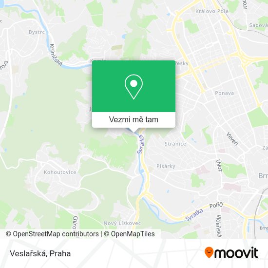 Veslařská mapa