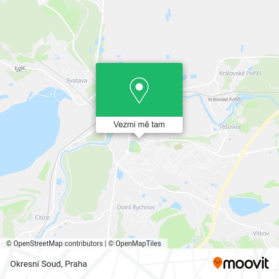 Okresní Soud mapa