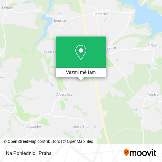 Na Pohlednici mapa