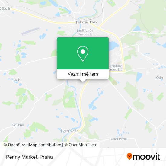 Penny Market mapa