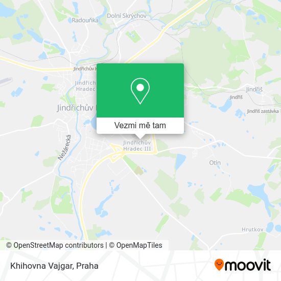 Khihovna Vajgar mapa