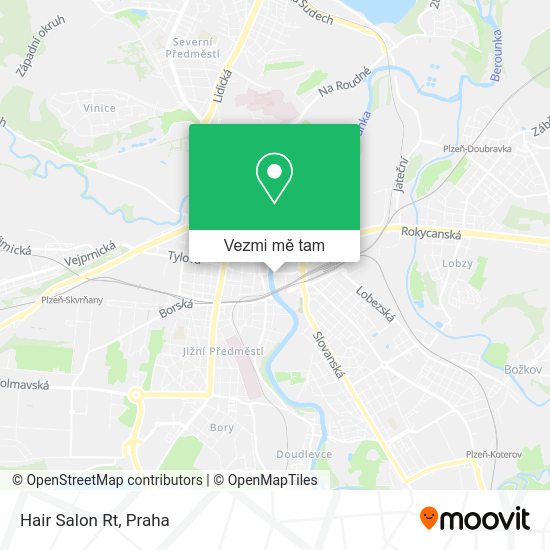 Hair Salon Rt mapa