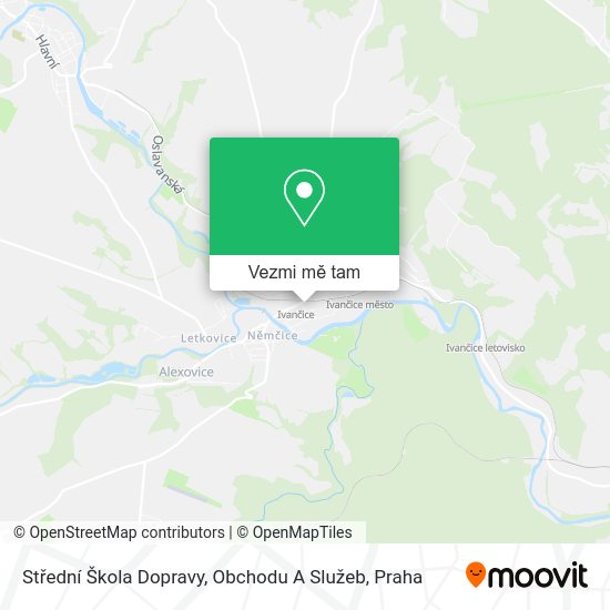 Střední Škola Dopravy, Obchodu A Služeb mapa