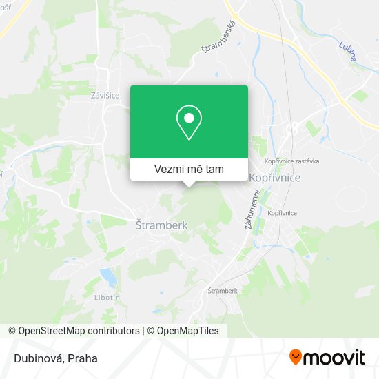 Dubinová mapa