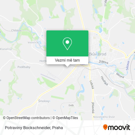Potraviny Bockschneider mapa