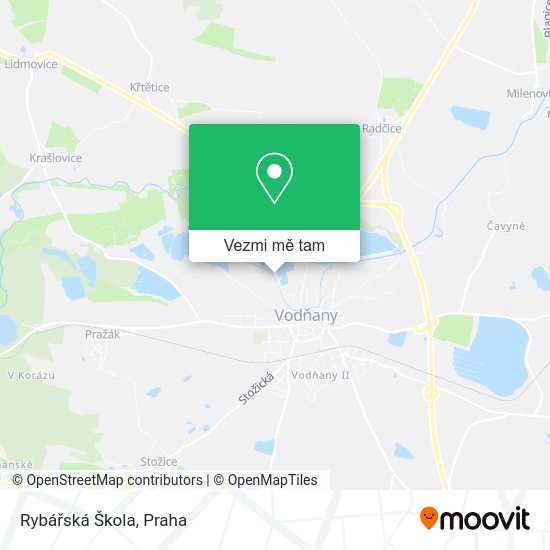 Rybářská Škola mapa