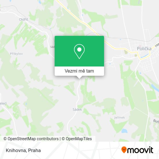 Knihovna mapa