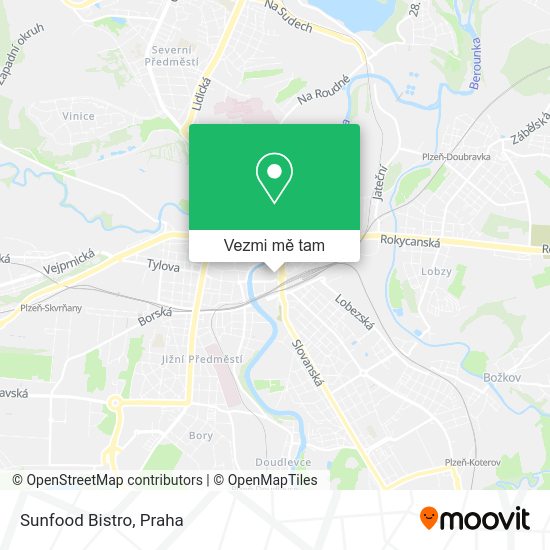 Sunfood Bistro mapa