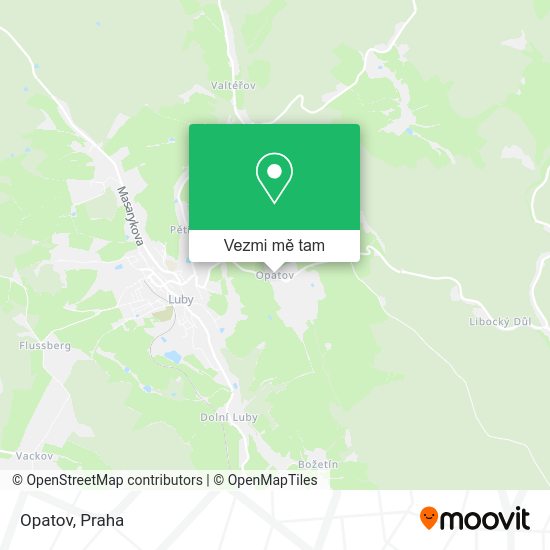 Opatov mapa