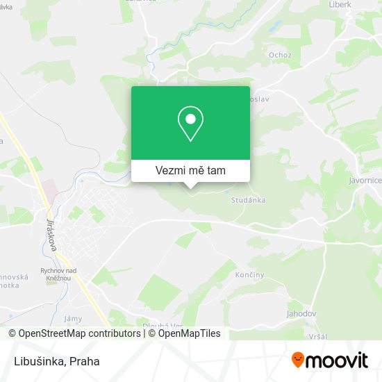 Libušinka mapa