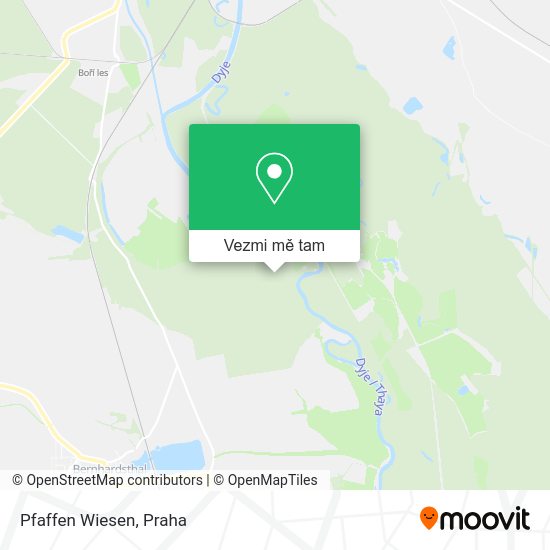Pfaffen Wiesen mapa