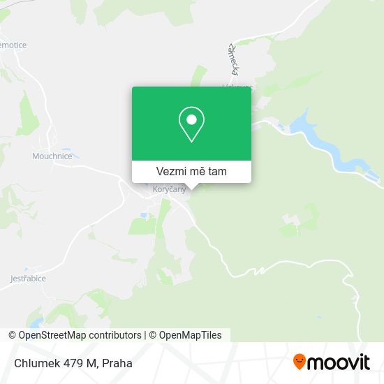 Chlumek 479 M mapa