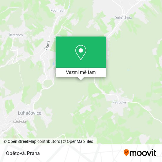 Obětová mapa