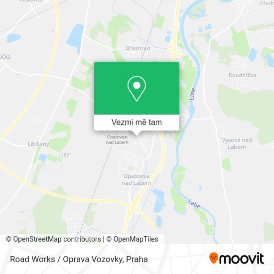 Road Works / Oprava Vozovky mapa