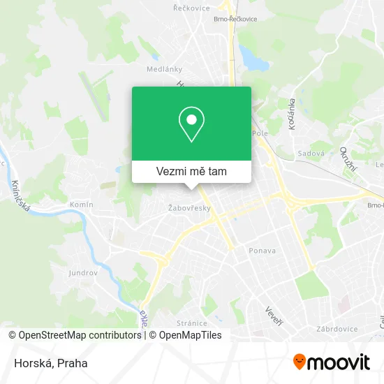 Horská mapa