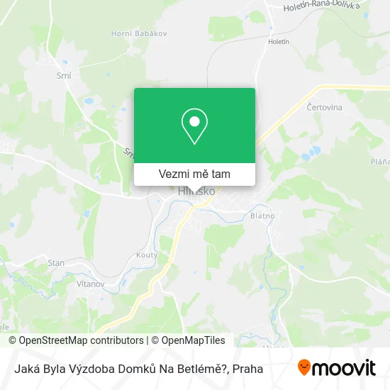 Jaká Byla Výzdoba Domků Na Betlémě? mapa