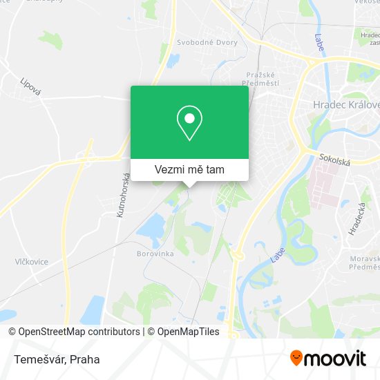 Temešvár mapa