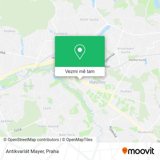 Antikvariát Mayer mapa